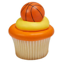 12 Basketball Cupcake Rings - NBA College Sports NCAA SEC