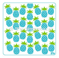 Summertime Bundle 10 stencils Set - 2 T's Stencils - Cookies Royal Icing Airbrush Cookie Decorating Cakes Etc