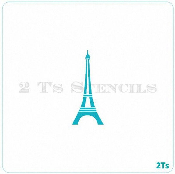 Eiffel Tower - 2 T's Stencils - Cookies Royal Icing Airbrush Cookie Decorating Cakes Etc