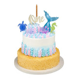 Mystical Mermaid Cake Decorating Set - 5 pc set - Cake Topper - Decoset