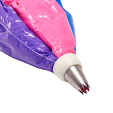 NEW!! Universal TRIPLE BAG Coupler - 7 Piece Set - Cake Decorating Icing Piping Bag Nozzle Tips