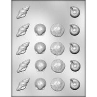 Shell Assortment Chocolate Mold 1"-2"  90-12817 -  FREE SHIPPING CUSA