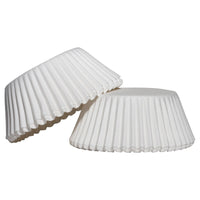 Cupcake/Candy Liners Bulk 100 ct White 7/8" Wall x 1 1/4" Base