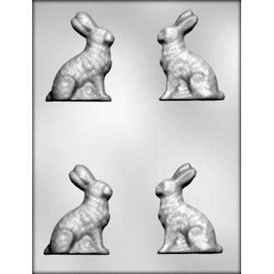 3D Bunny Chocolate Mold 3" 90-2318 FREE USA SHIPPING