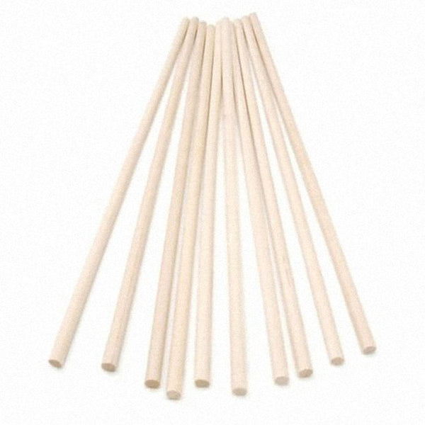 Dowel Rods Wooden 0.25" x 12" Cake Decorating Lot of 12 50 100 250 500 1000 Cake Tiered Crafts