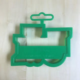 Locomotive Engine 3.5" x 2.5" Cookie Cutter - Train Wilton Plastic