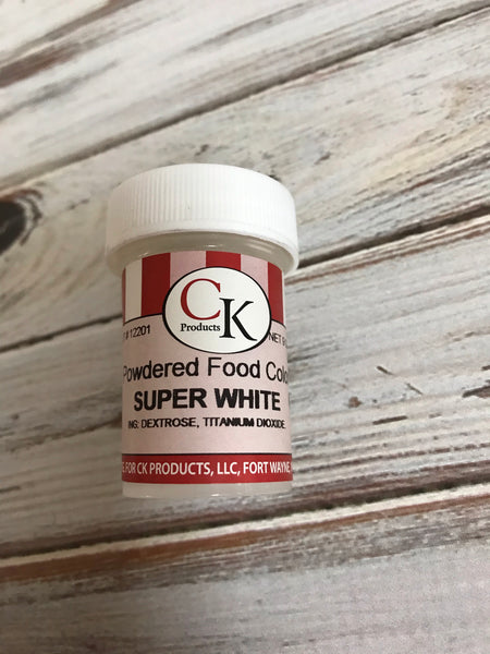 Powdered Food Color SUPER WHITE